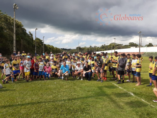 Confraternização da Escolinha de Futebol reúne pais, alunos, Diretoria e FC Cascavel